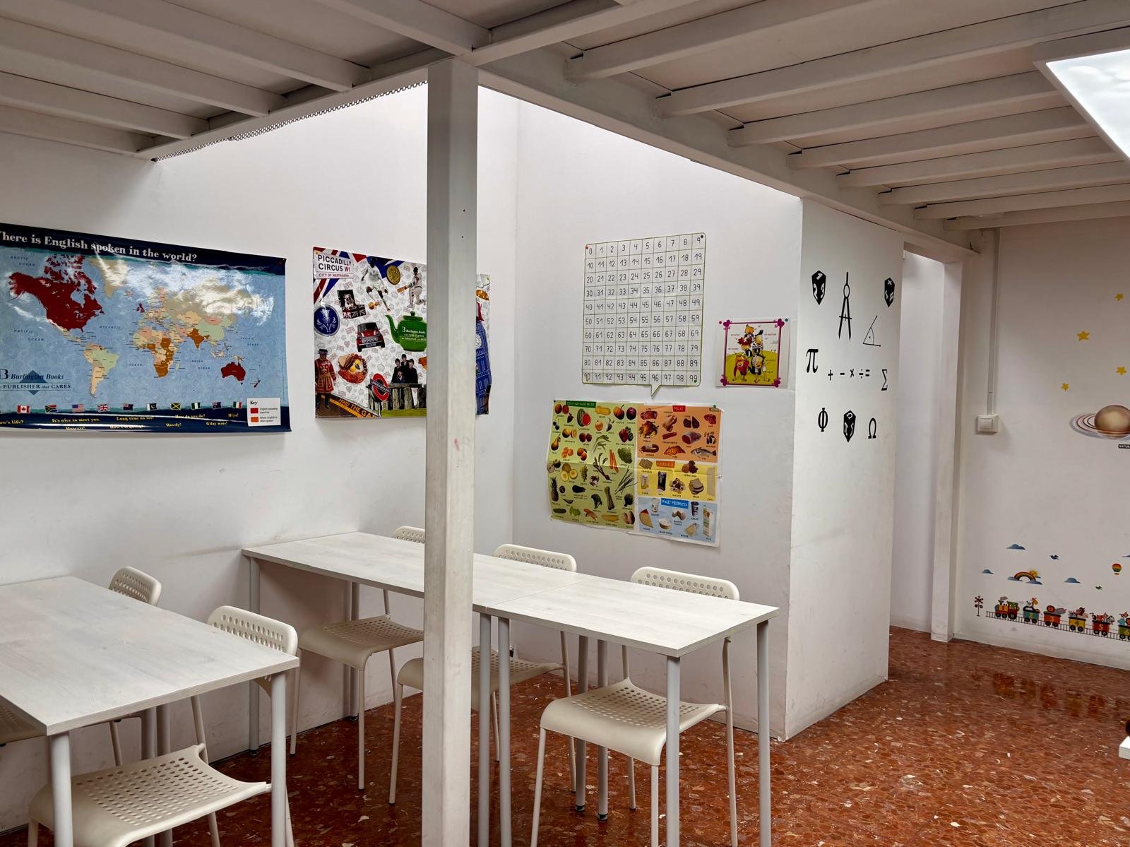 Salón de estudios de centro educativo